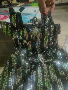 Party wear black frock