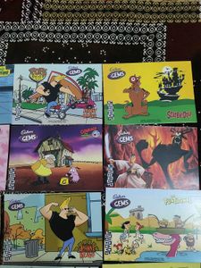 Cadbury Gems Cartoon sticker Collection remake rep