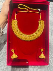 Gold Plated Necklace Set