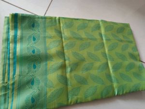 New Saree With Running Blouse