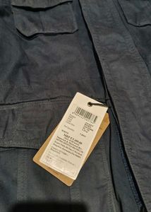 Royal Enfield Men's Dark Blue Hooded Jacket