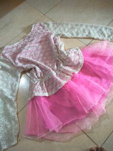 4 Cute Pink &amp; Floral Dresses combo