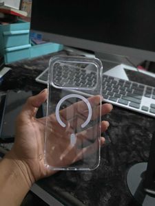 Anti Yellow Clear Phone Case with MagSa