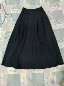 Classic Black Midi Skirt