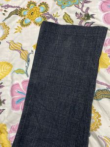 Gray Wide Leg Trousers