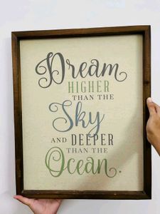 A5 size Imported Wooden Canvas