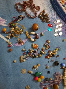 Assorted Beads &amp; Jewelry Findings