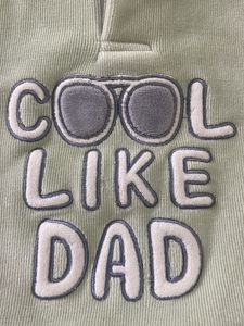Cute 'Cool Like Dad' Velour Tracksuit