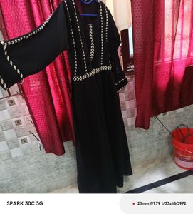 Elegant Black ethnic gown (burqa)