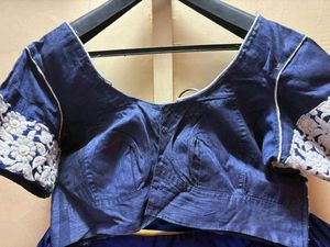 Stunning Royal Blue Lehenga Choli Set