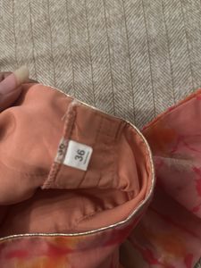 Stylish Pink Tie-Dye Blouse