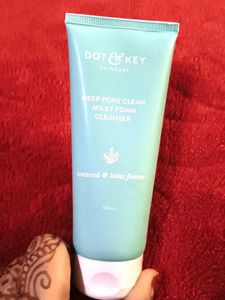 Dot & Key Deep Pore Clean Milky Foam Cleanser