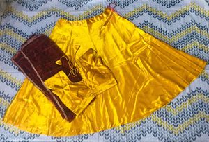 Yellow Lehenga Choli Set