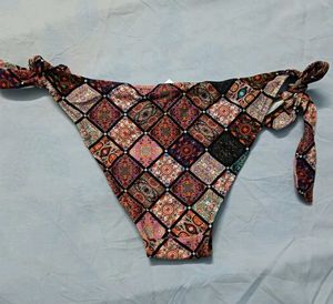 🤎 Bohemian Tile Print Bikini Bottoms