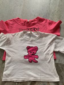 2 Cute Teddy Bear & Fun Graphic Tees