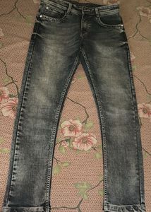 Stylish Dark Wash Denim Jeans