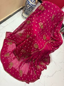 handwork, beautiful saree