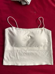 Comfortable White Camisole Top