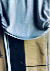 Grey Ruched T-Shirt