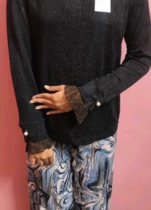 Black Shinning Top😍💗