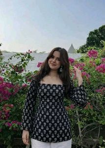 Elegant Printed Corset Kurta.