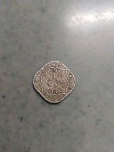 1/2 anna george vi coin 1946