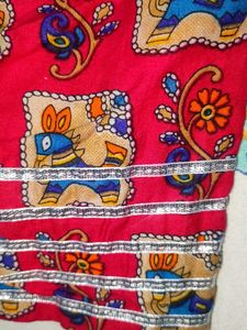 Vibrant  Camel Print Shrug