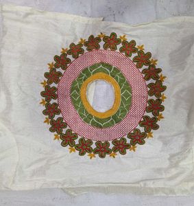 Embroidered Cream Blouse