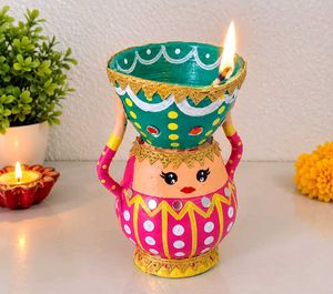 Handmade Decorative Diya Stand