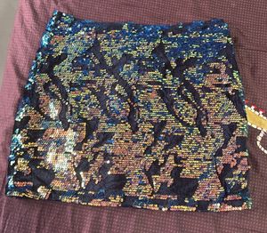 Sparkling Sequin Mini Skirt