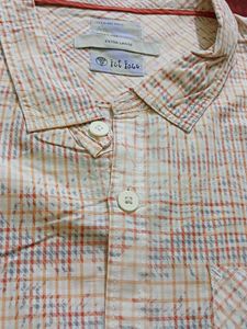 Fat Face Plaid Button-Up Shirt