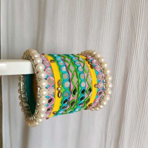 Handmade Navratri Bangle.