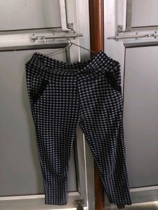 Checkered Casual Pants