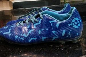 Blue Football Cleats/ Stud