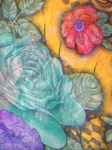 Beautiful Georgette Saree Multicolour.