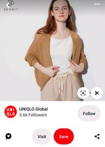 🇸‌🇦‌🇱‌🇪Uniqlo 3D Knit Mesh Shrug