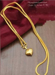 Elegant gold covering chain without dollar