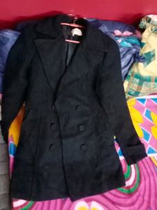 Classic Black Pea Coat