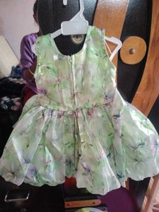 Sparkling Floral Baby Dress