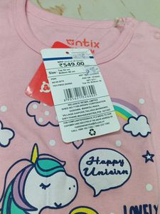 2-3 year Cute Unicorn Top &amp; Pant Set