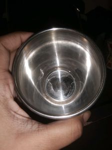 Steel tumbler