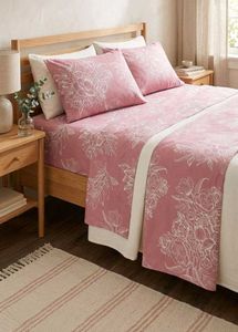 Pink Floral bedsheet