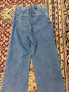 Wide Leg Denim Jeans