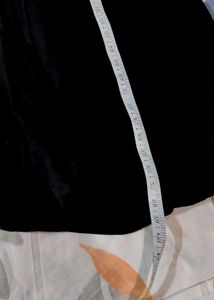 Black Kurta with Peacock Embroidery