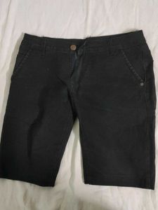 Black Bermuda Shorts