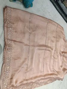 Peach Colour Saree Blouse size 44