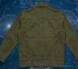 Men's Green Denim Jacket
