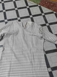 Cute Striped "First Baby" Top