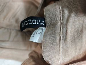 H&amp;m Ruched Button-Up Collared Top