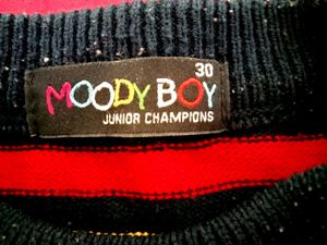 Striped Kids' Knitted Sweater